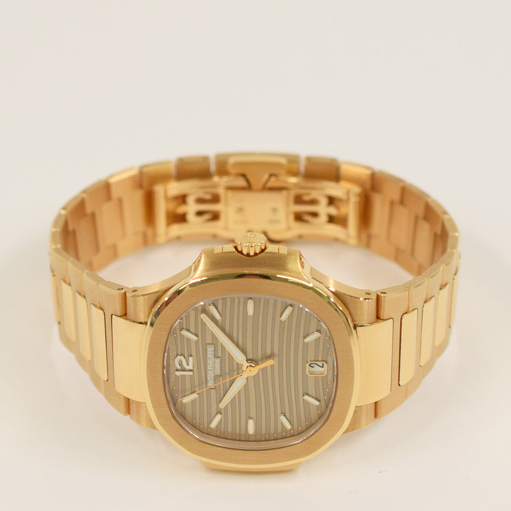 Patek Philippe Nautilus 35.2mm Rose Gold 7118/1R-010 – Grey Dial
