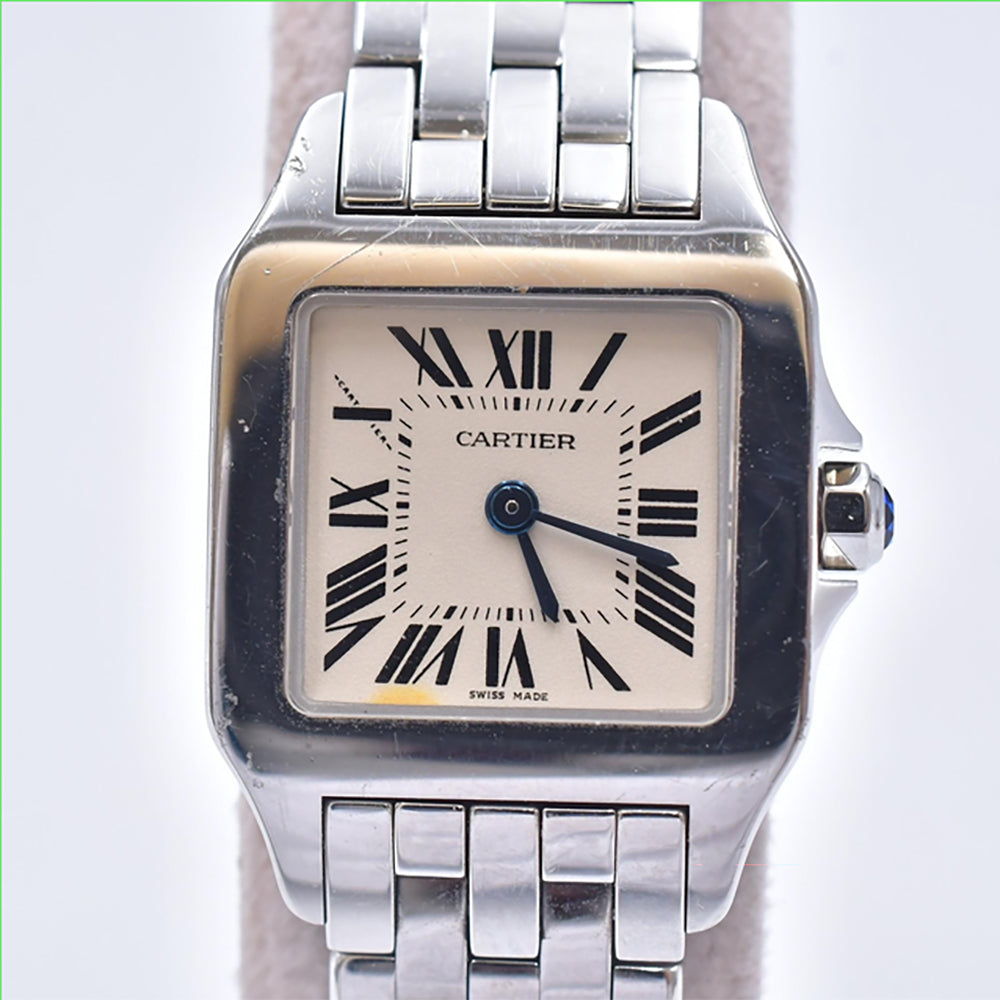 Cartier Tank Française Small Stainless Steel W2506425 – Ivory Roman Dial