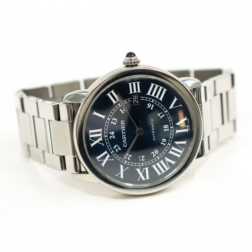Cartier Ronde Solo de Cartier XL 42mm WSRN0023 – Blue Roman Dial