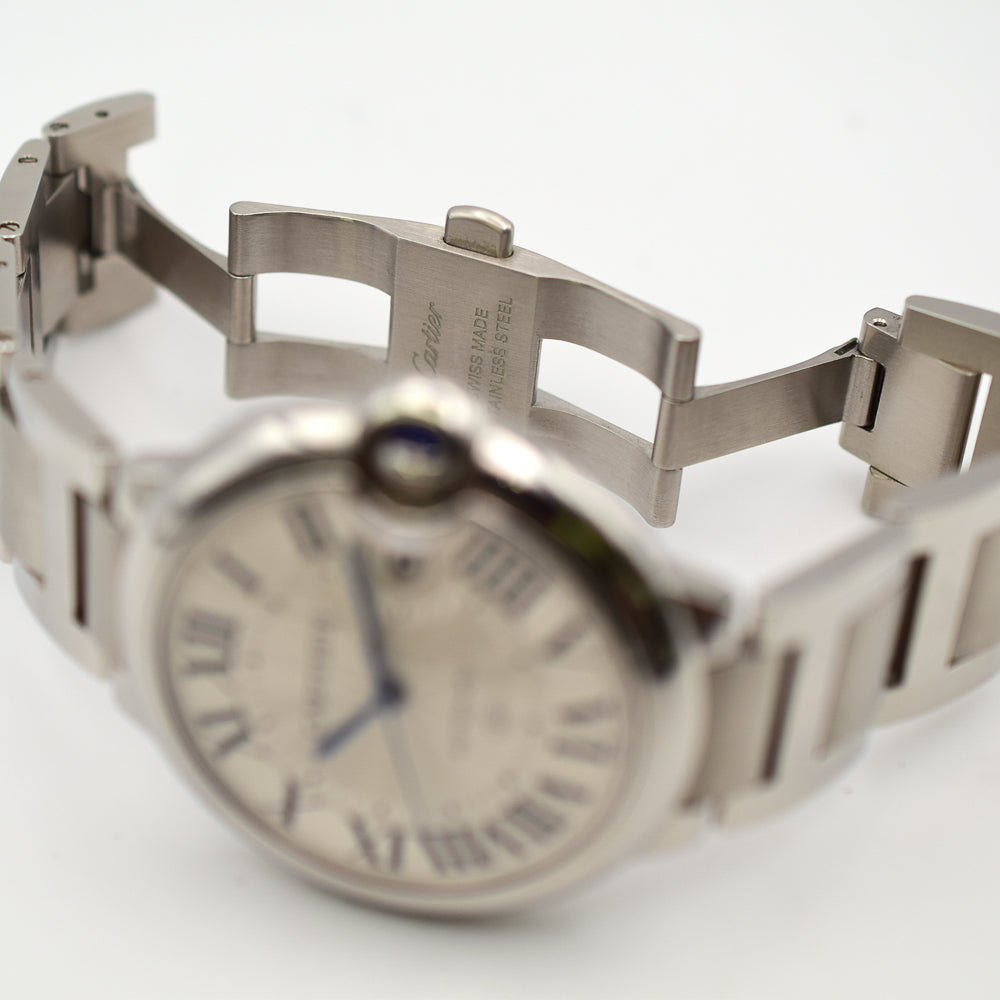 Cartier Ballon Bleu 42mm Steel WSBB0016 – Silver Roman Dial