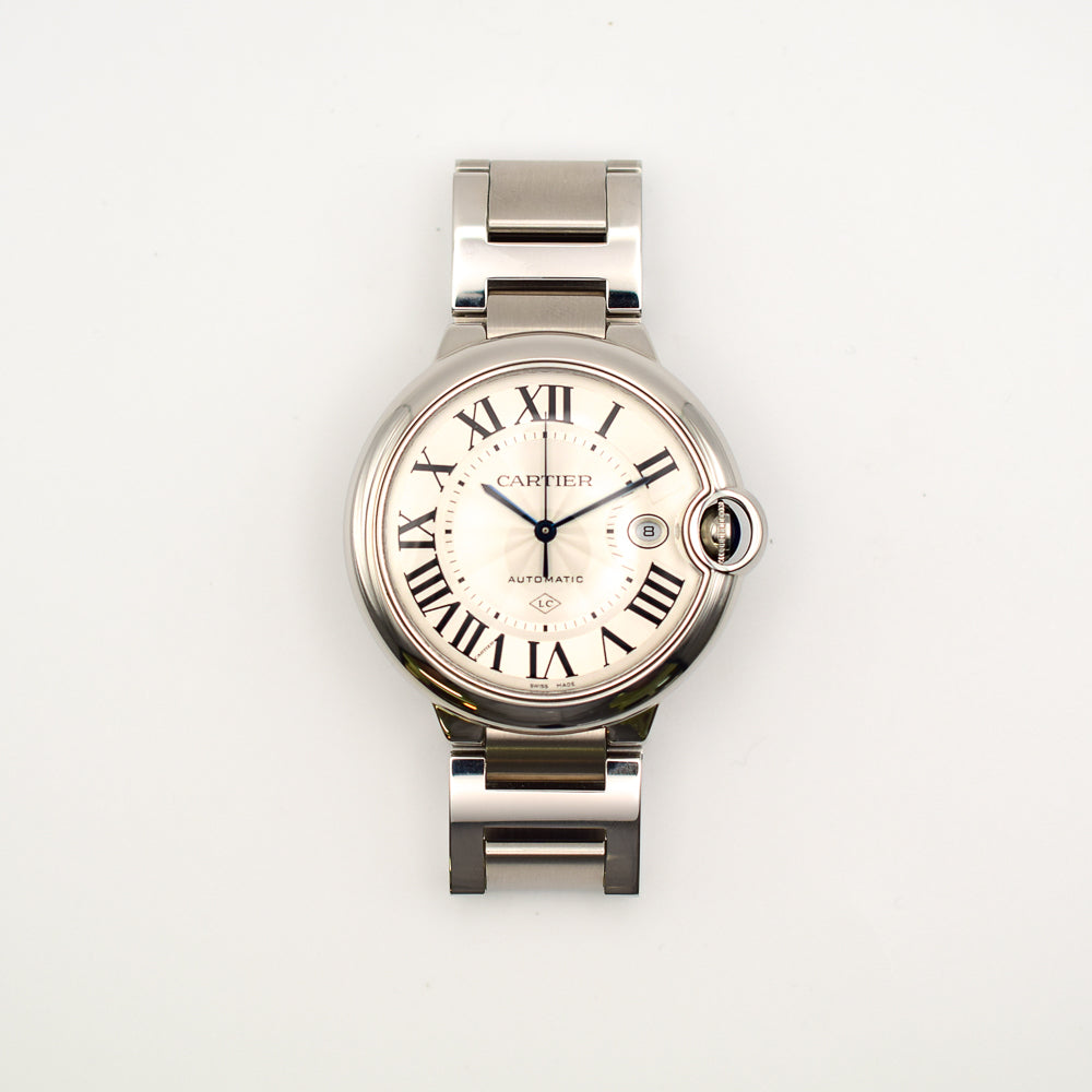 Cartier Ballon Bleu 42mm Steel WSBB0016 – Silver Roman Dial