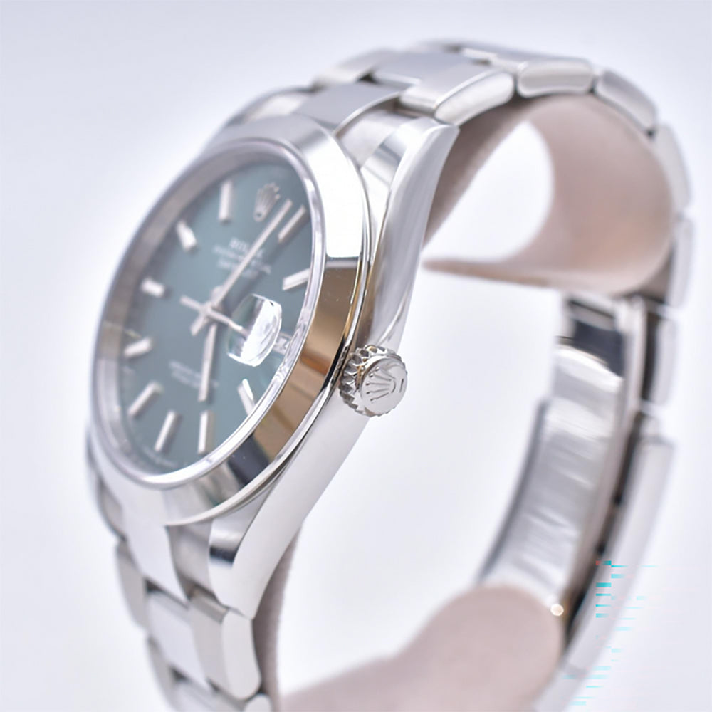 Rolex Datejust 41mm Steel 126300 – Green Dial