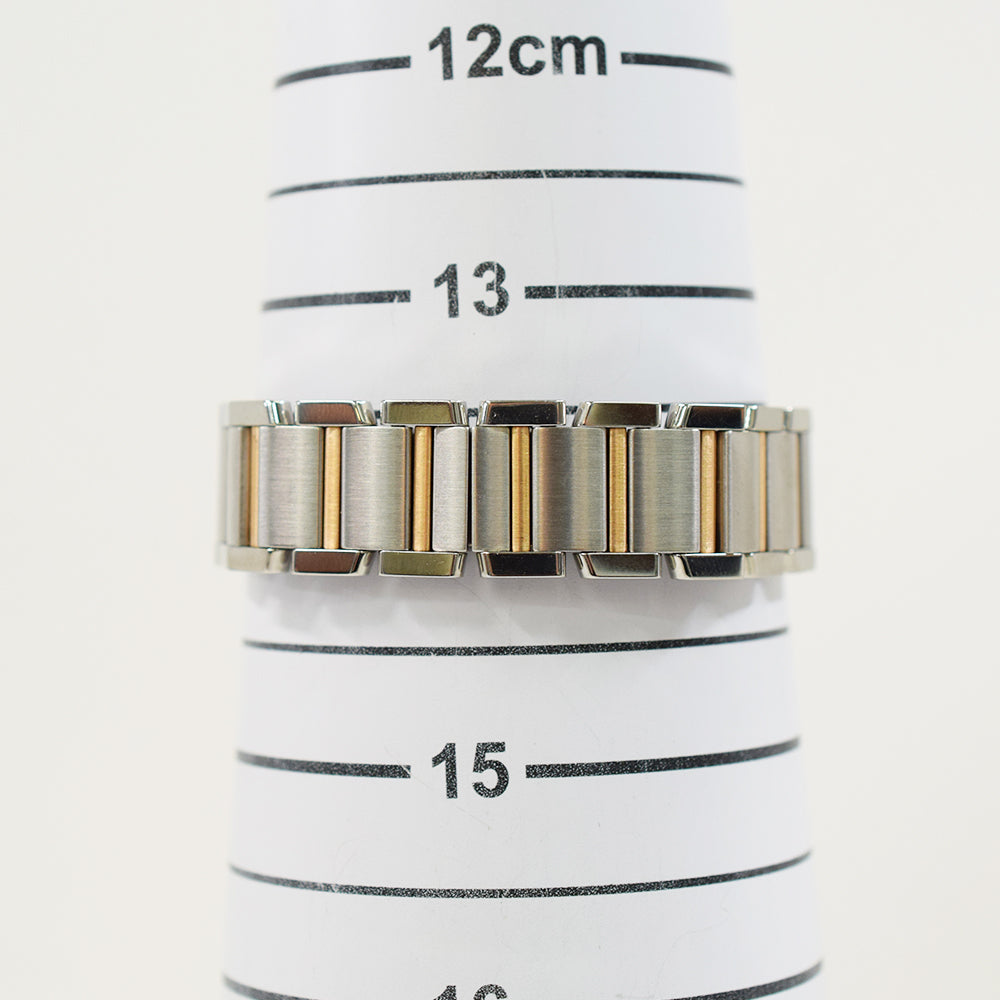 Cartier Tank Française Small Diamond Dial Steel WE110004 – Silver Diamond Dial