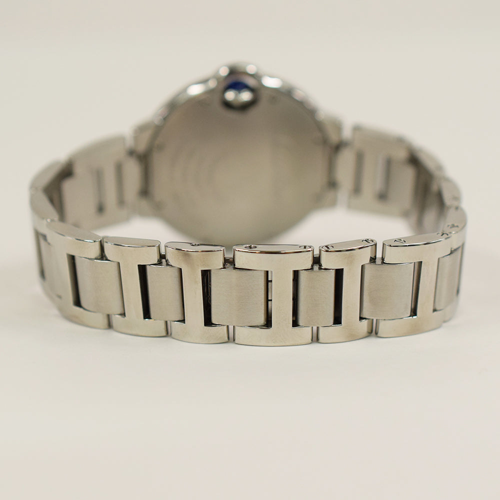 Cartier Ballon Bleu 33mm Steel W6920071 – Silver Roman Dial