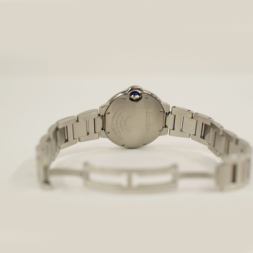Cartier Ballon Bleu 33mm Steel W6920071 – Silver Roman Dial