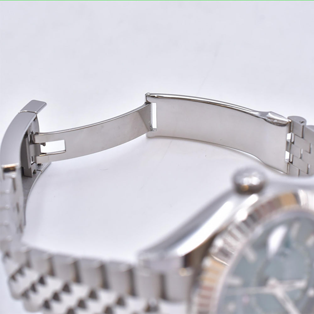 Rolex Sky-Dweller 42mm Steel and White Gold 336934 – Green Dial