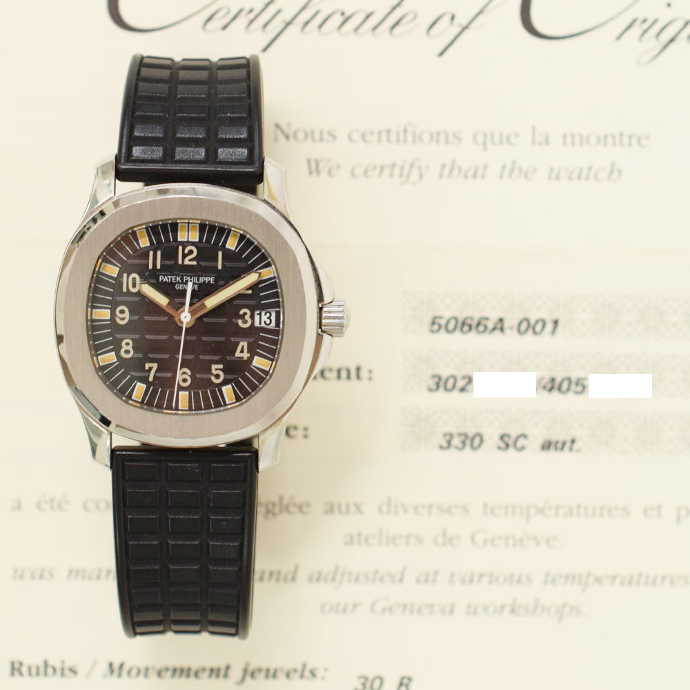 Patek Philippe Aquanaut 36mm 5066A-001 – Black Dial