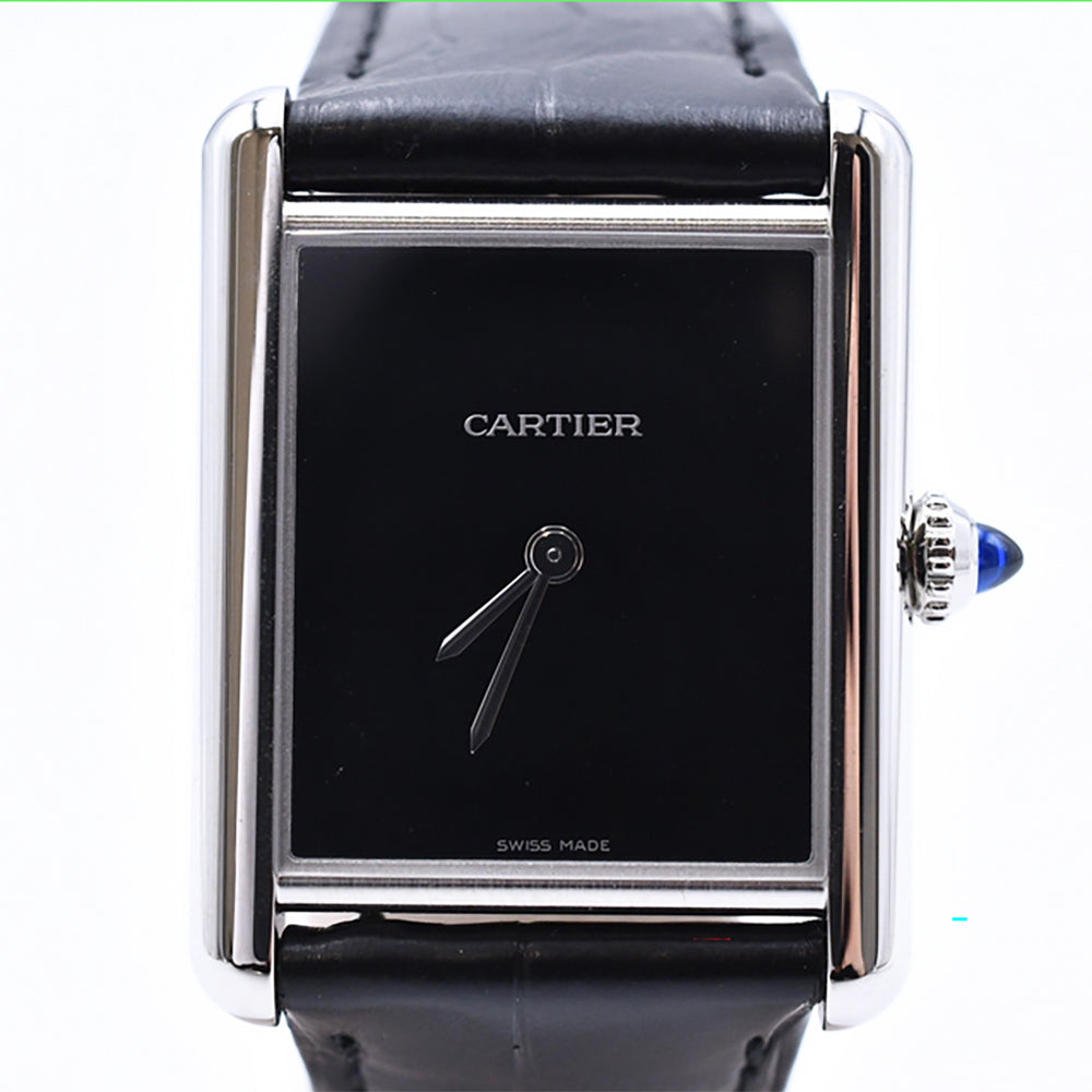 Cartier Tank Must Large 33.7mm x 25.5mm WSTA0108 – Black Dial