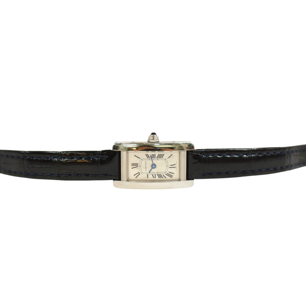 Cartier Tank Américaine Mini 27mm x 15.2mm WSTA0032 – Silver Roman Dial