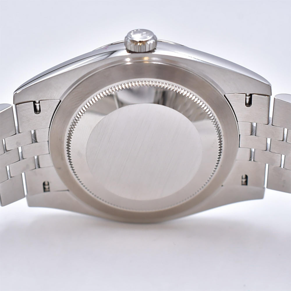 Rolex Datejust 41mm Steel and White Gold Fluted Bezel 126334 – Silver Dial