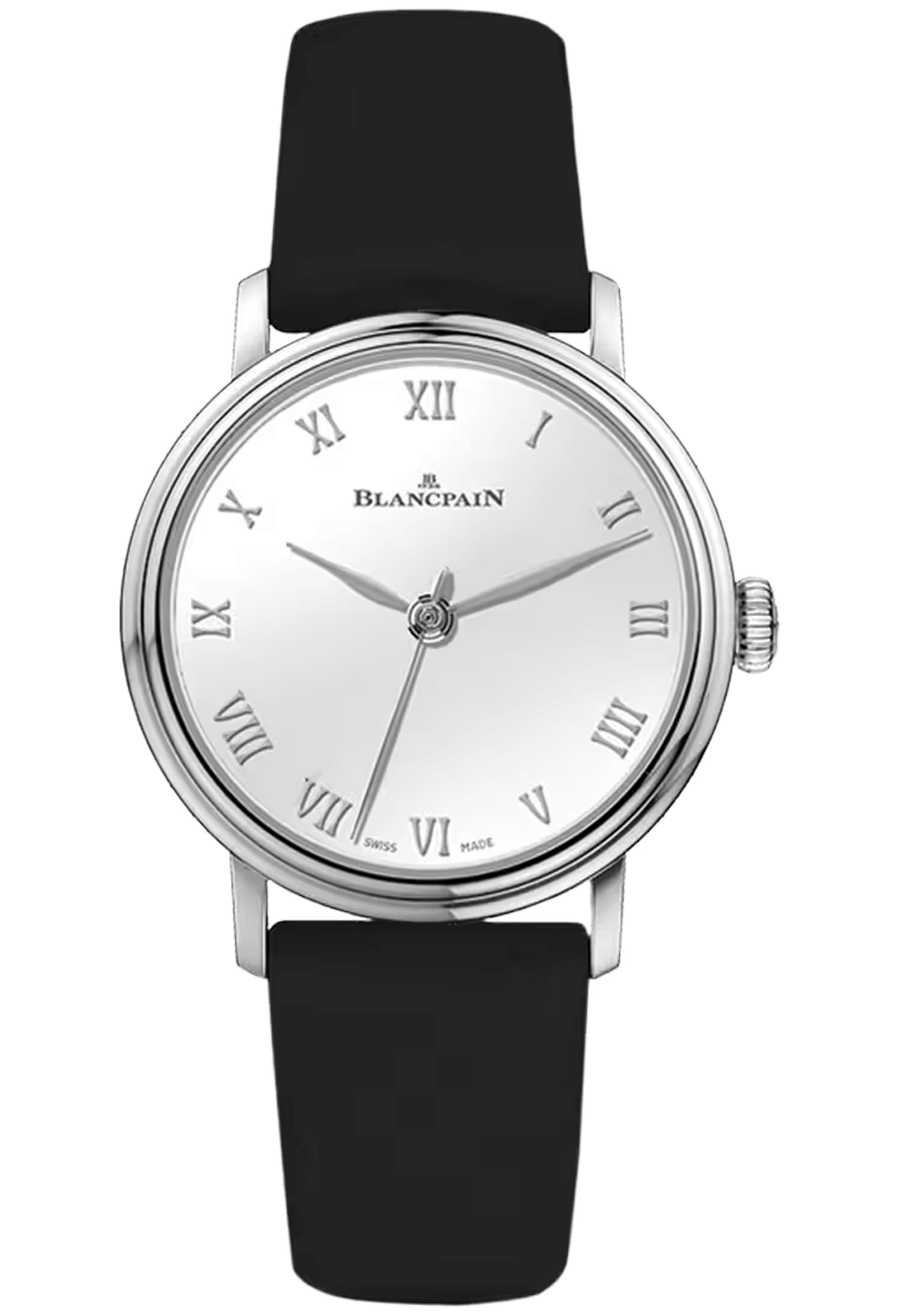 Blancpain Villeret Ultraplate 29mm Fabric & Alligator Multi-Strap (6104-1127-95A)