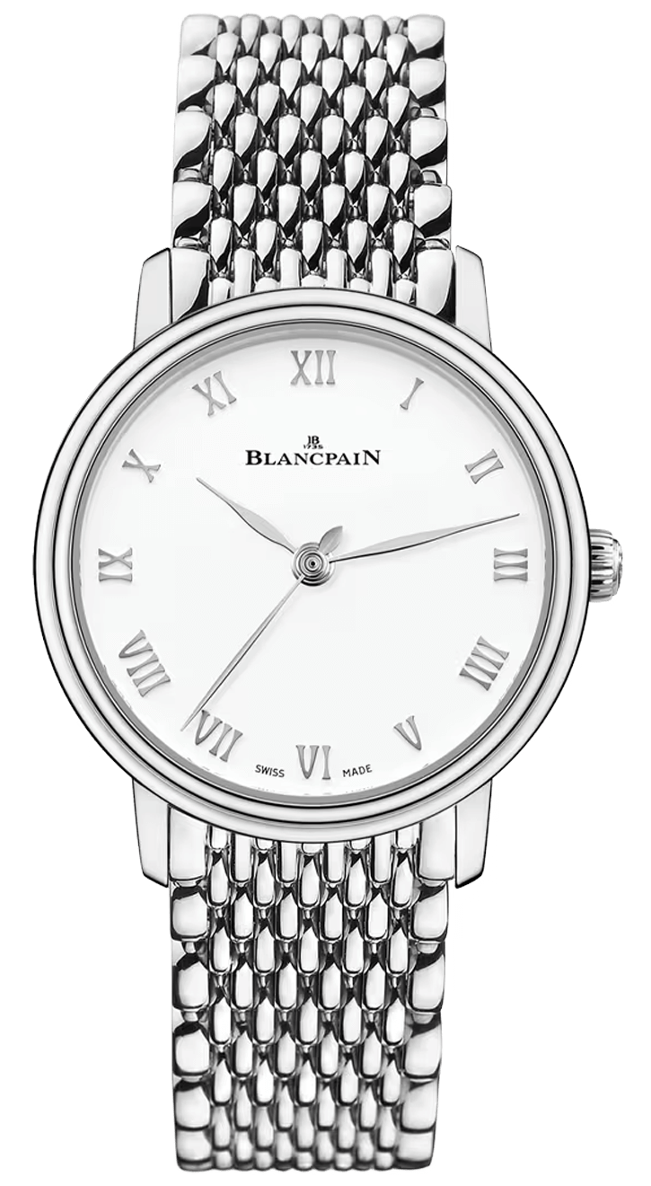 Blancpain Villeret Ultraplate Mille Mailles Steel (6104-1127-MMB)