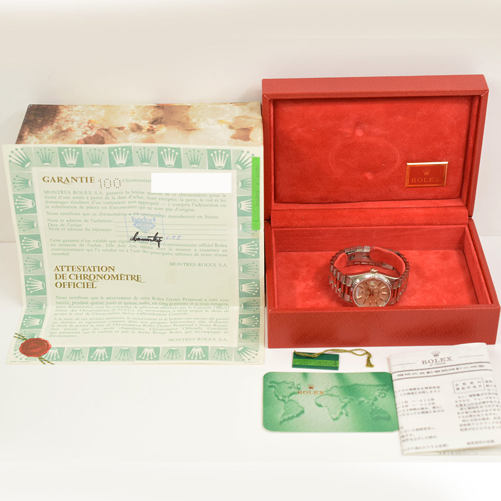 Rolex Day-Date 36mm White Gold 18239 – Silver Dial