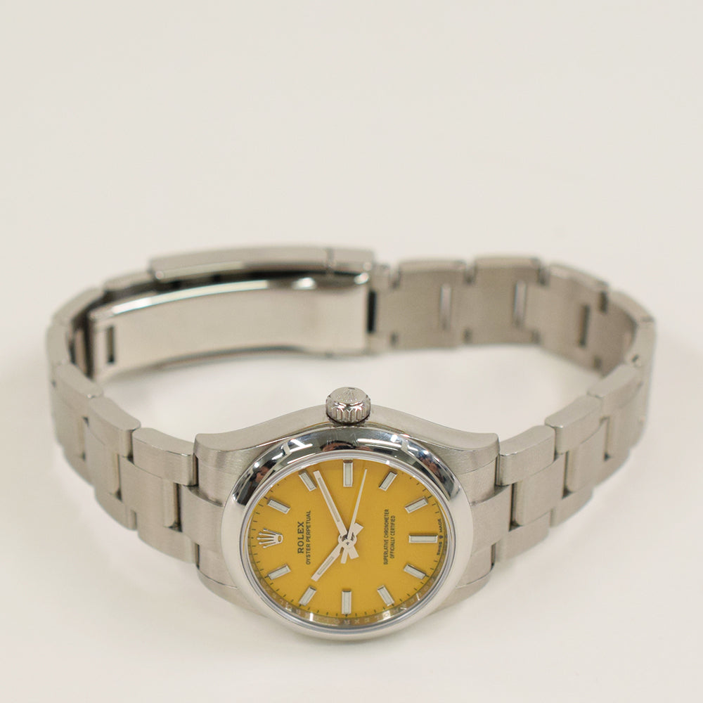 Rolex Oyster Perpetual 31mm 277200 – Yellow Dial