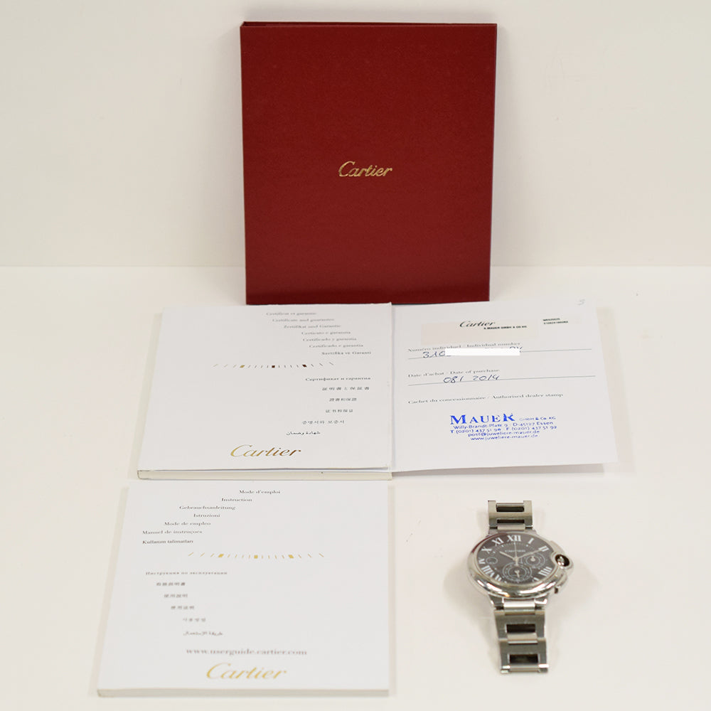 Cartier Ballon Bleu 44mm Steel W6920025 – Grey Dial