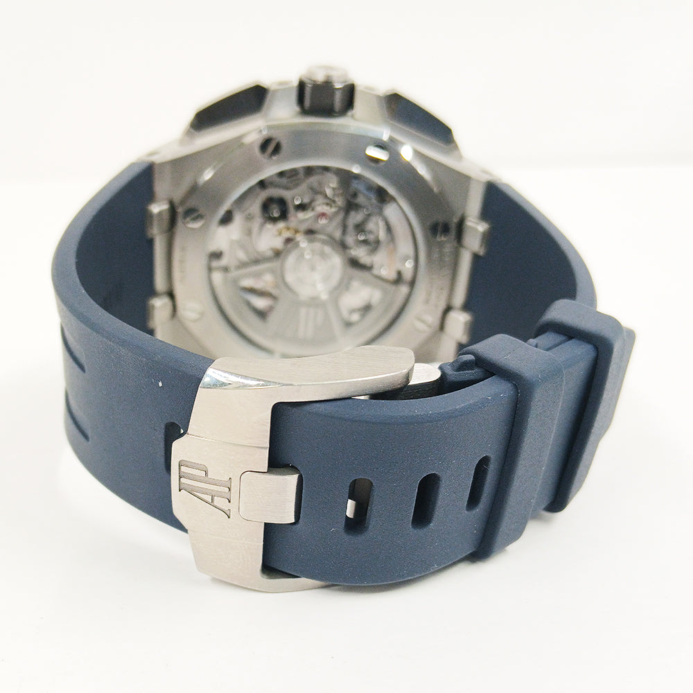 Audemars Piguet Royal Oak Offshore Chronograph 43mm Titanium 26420TI.OO.A027CA.01 – Blue Dial