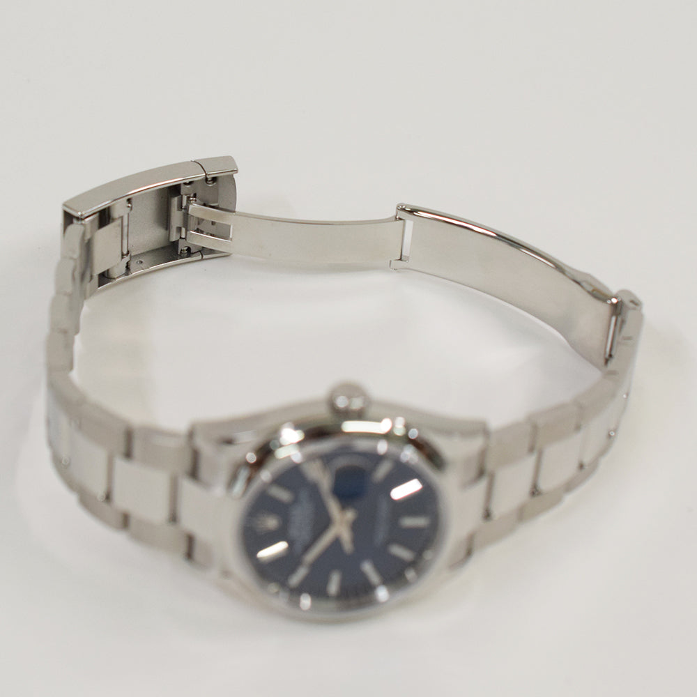 Rolex Datejust 36mm Steel Domed Bezel 126200 – Blue Dial