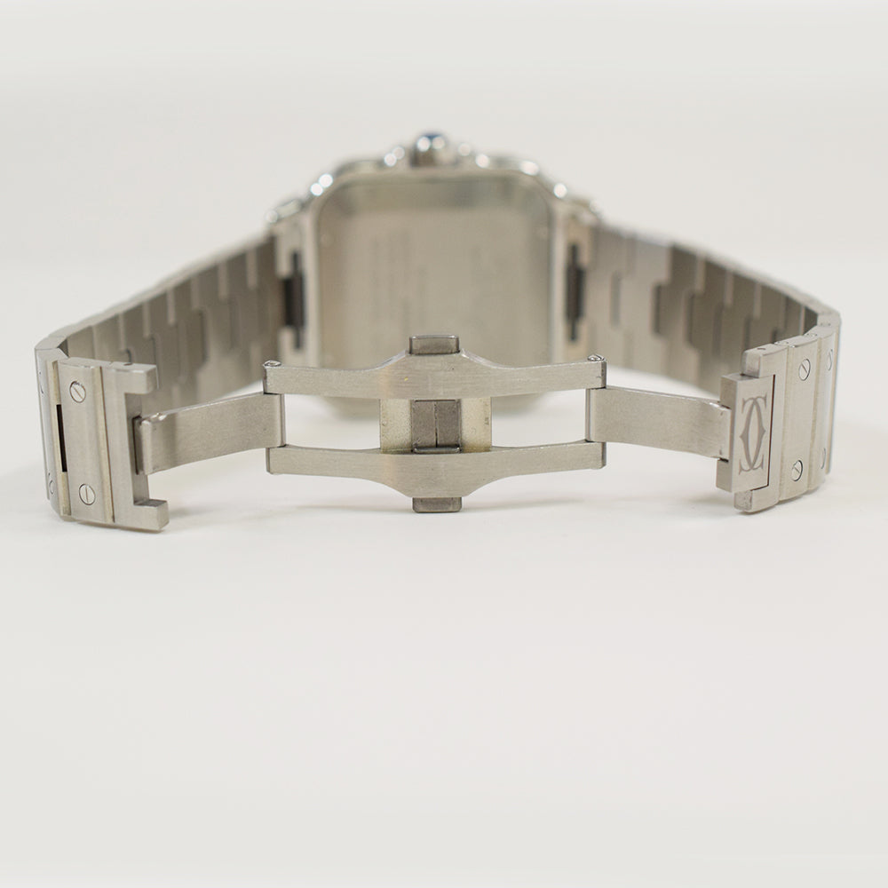 Cartier Santos de Cartier Large 47.5mm x 39.8mm WSSA0018 – White Roman Dial