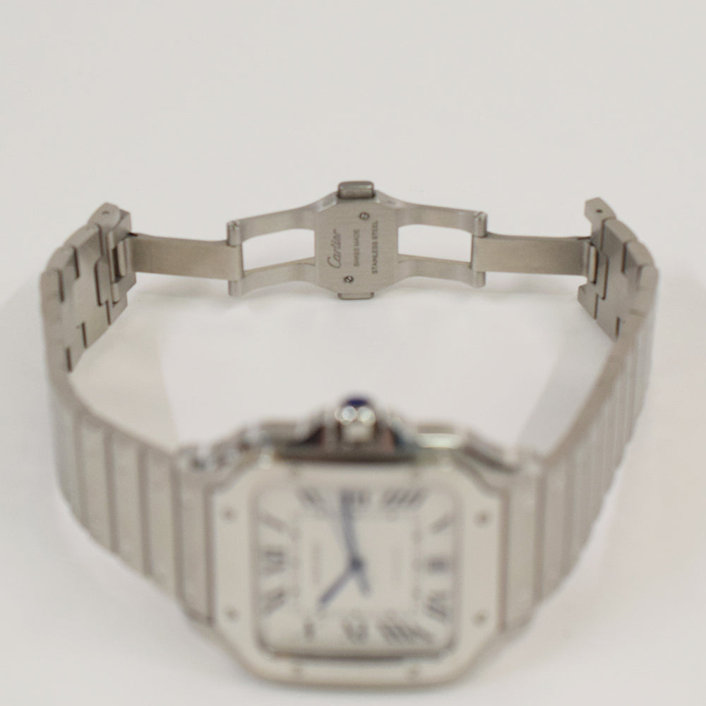 Cartier Santos de Cartier Large 47.5mm x 39.8mm WSSA0018 – White Roman Dial