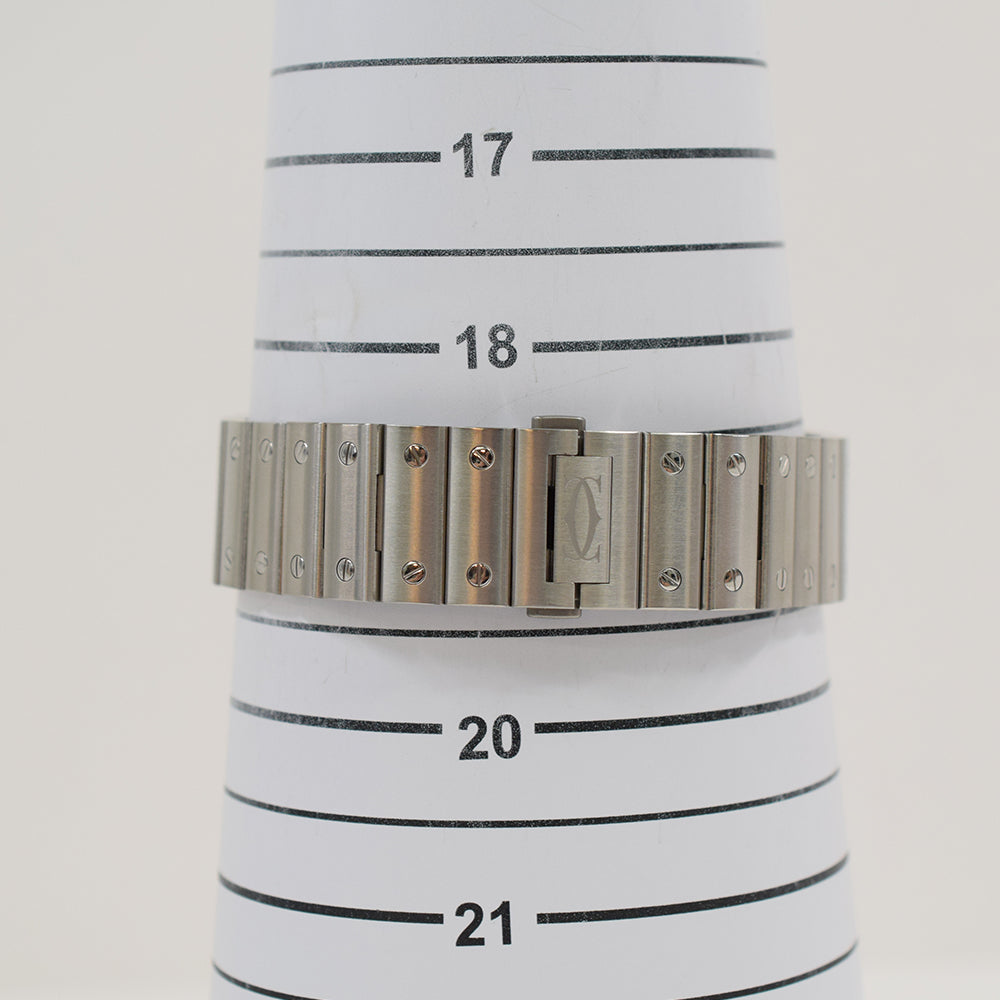 Cartier Santos de Cartier Large 47.5mm x 39.8mm WSSA0018 – White Roman Dial