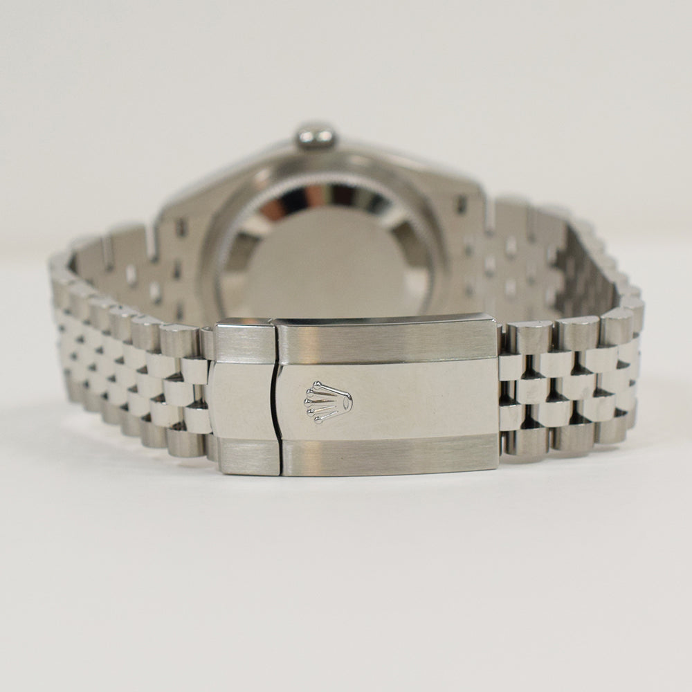 Rolex Datejust 36mm Steel Domed Bezel 126200 – Wimbledon Dial