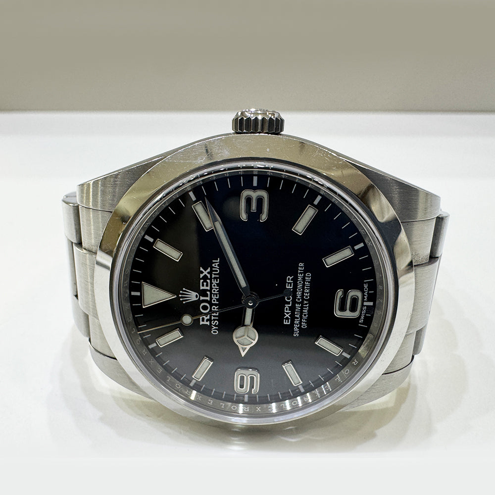Rolex Explorer 39mm 214270 – Black Dial