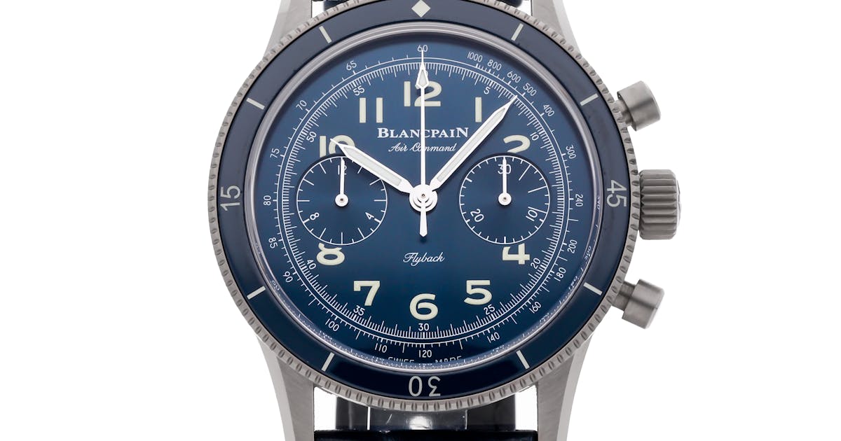 Blancpain Air Command Flyback Chronograph Titanium AC02-12B40-63B