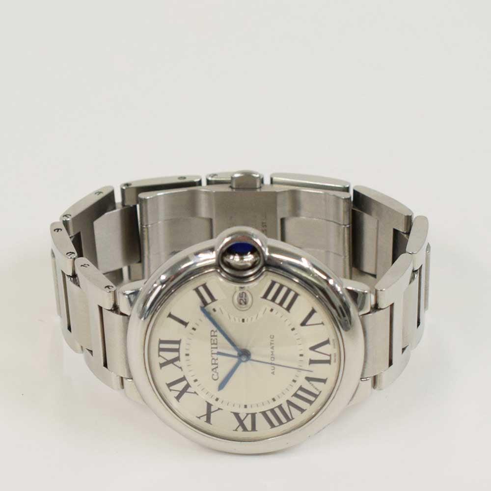 Cartier Ballon Bleu Large 42mm Steel W69012Z4 – Silver Roman Dial