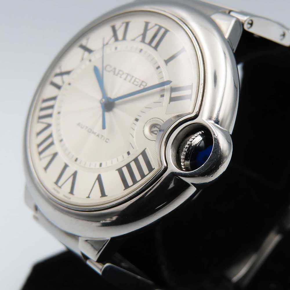 Cartier Ballon Bleu Large 42mm Steel W69012Z4 – Silver Roman Dial