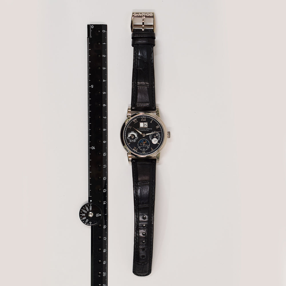 A. Lange & Söhne Lange 1 38.5mm White Gold 310.026 – Blue Roman Dial
