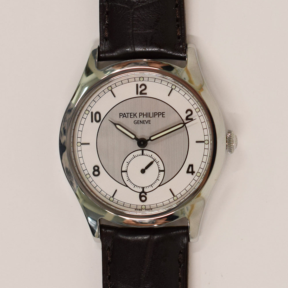 Patek Philippe Calatrava 36mm 5565A-001 – Silver Arabic Dial