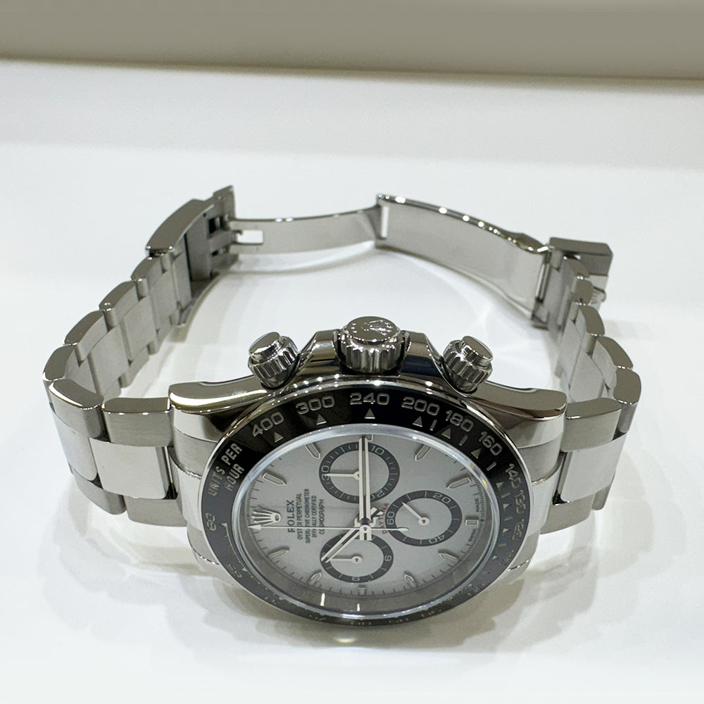 Rolex Cosmograph Daytona 40mm Steel Ceramic Bezel 126500LN – White Dial
