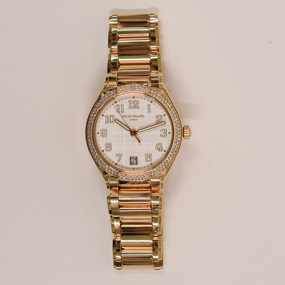 Patek Philippe Twenty~4 Automatic 36mm Rose Gold 7300/1200R – White Arabic Dial