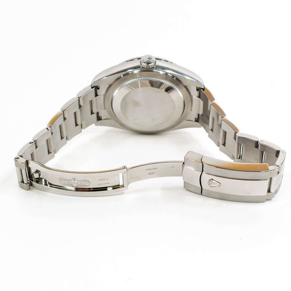 Rolex Sky-Dweller 42mm Steel and White Gold 336934 – Green Dial