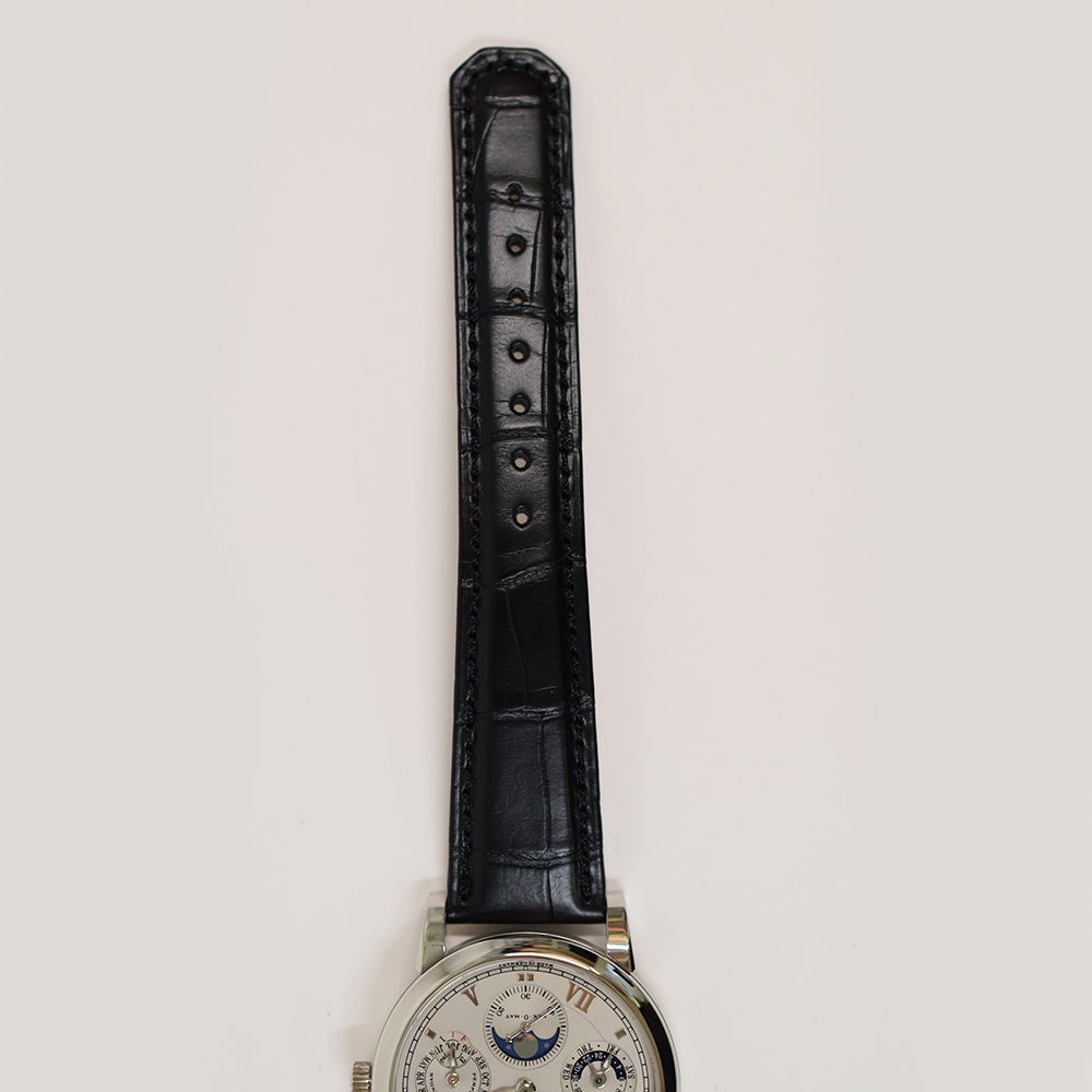 A. Lange & Söhne Lange 1 38.5mm Platinum 310.025 – Silver Roman Dial