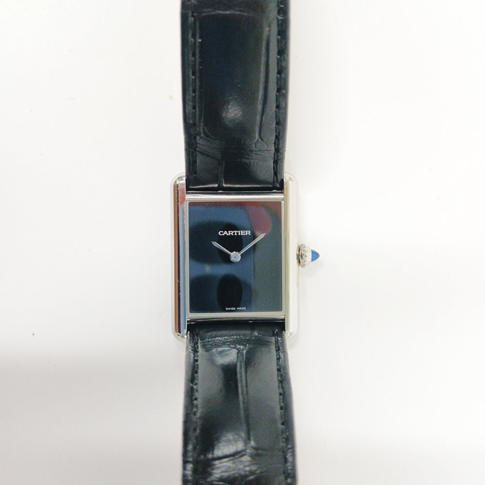 Cartier Tank Must Large 33.7mm x 25.5mm WSTA0072 – Black Dial