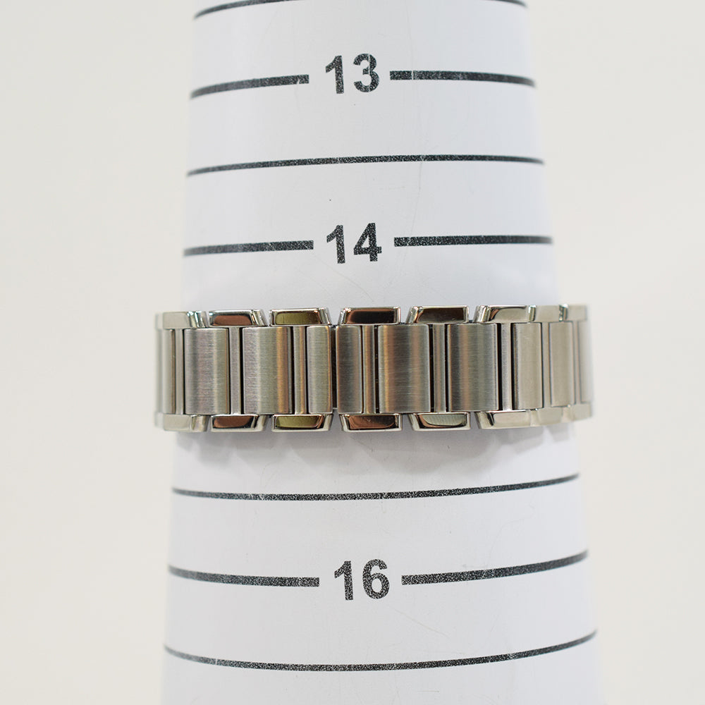 Cartier Tank Française Small Diamond Dial Steel WE110006 – Silver Diamond Dial