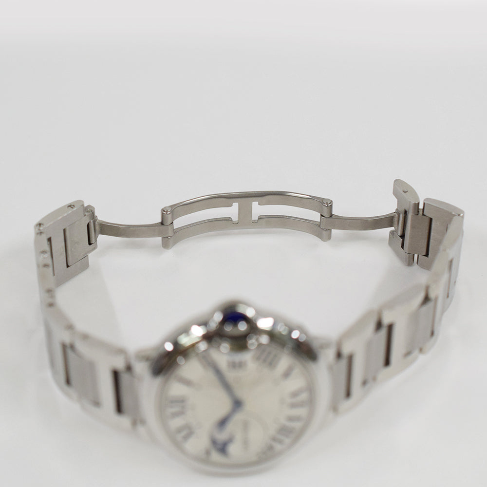 Cartier Ballon Bleu de Cartier Moonphases 37mm Steel WSBB0021 – Silver Roman Dial