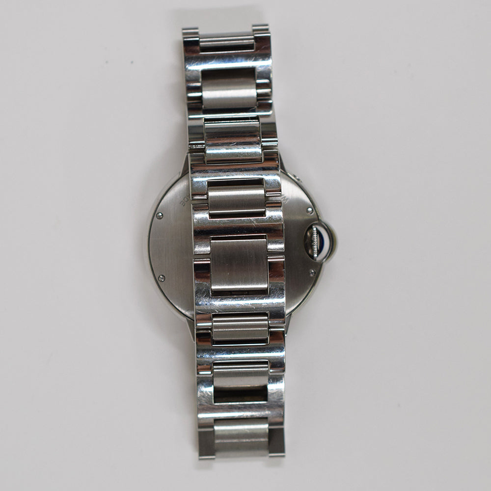 Cartier Ballon Bleu de Cartier Moonphases 37mm Steel WSBB0021 – Silver Roman Dial
