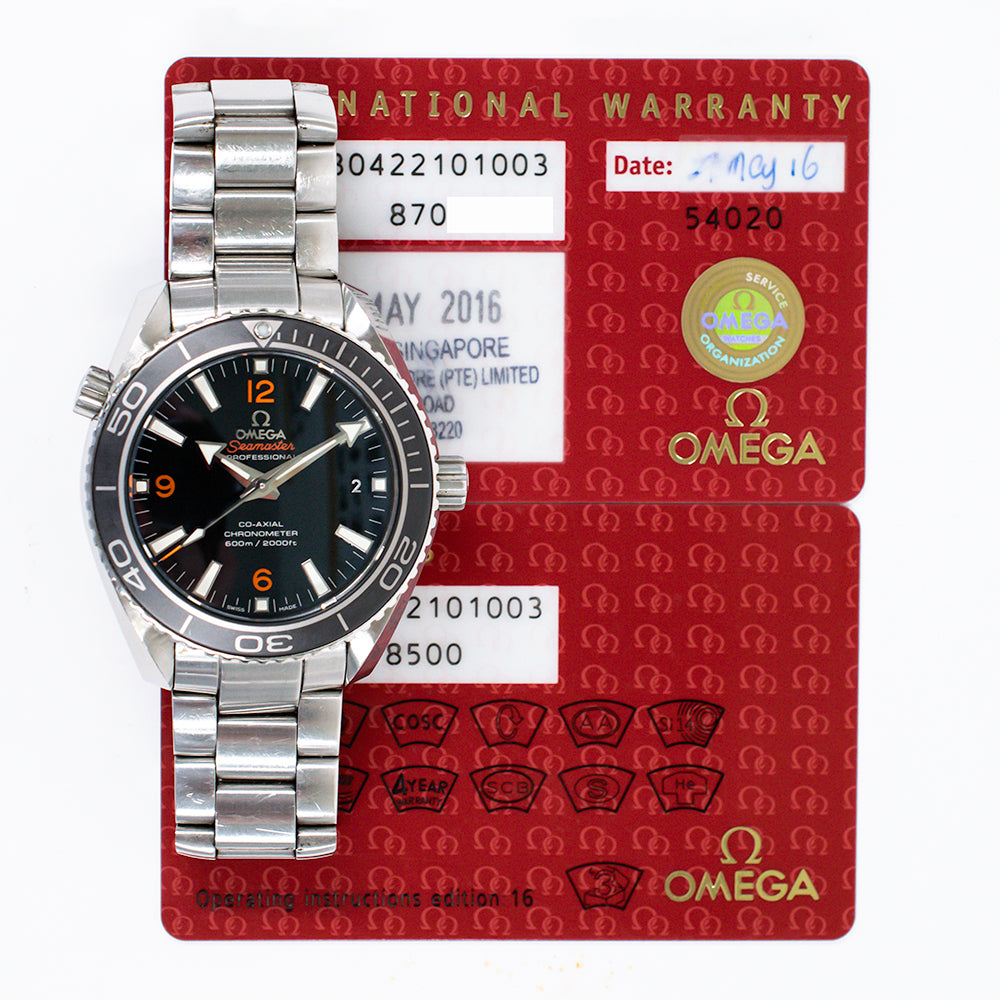 Omega Seamaster Planet Ocean 600M 42mm 232.30.42.21.01.003 – Black Dial