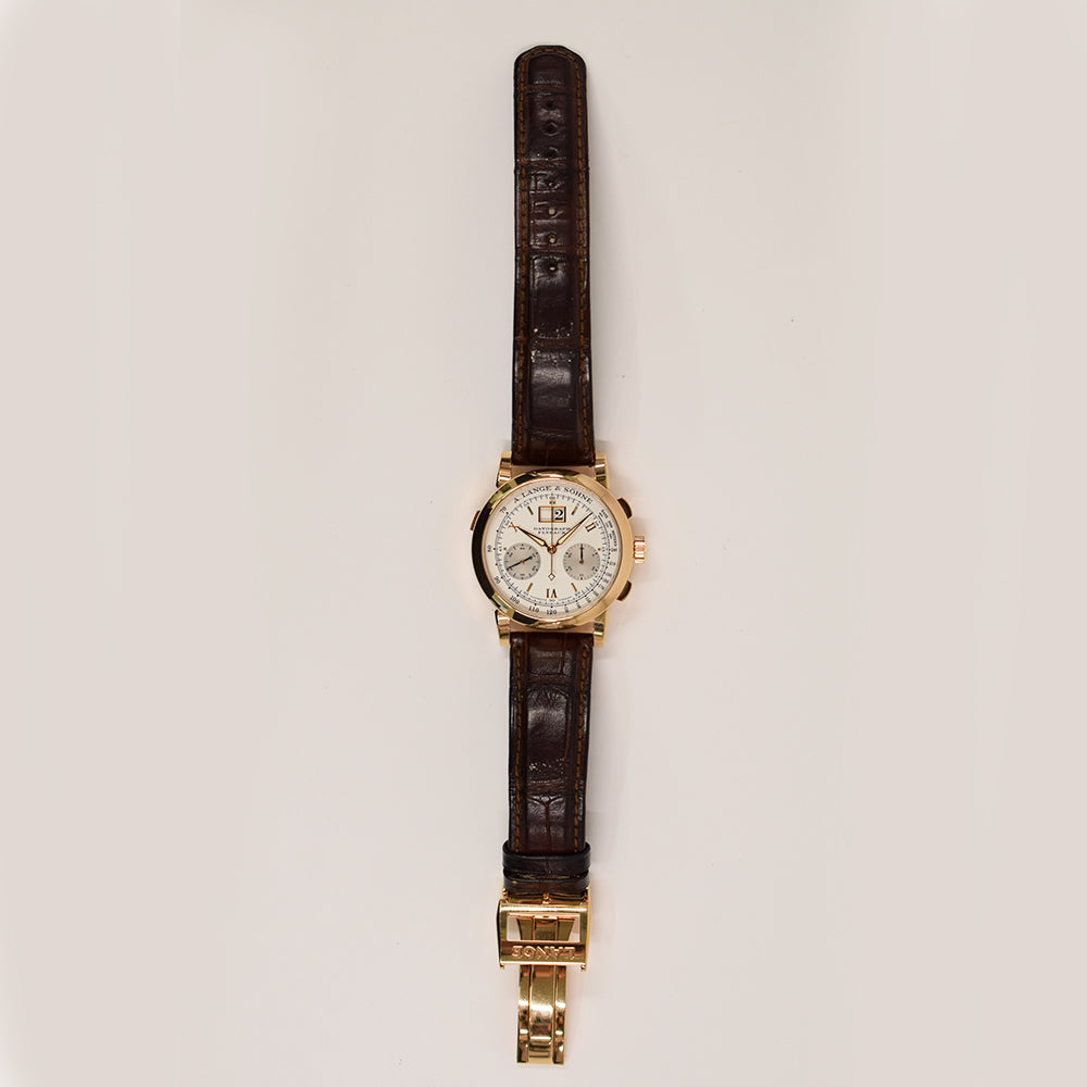A. Lange & Söhne Datograph 39mm 403.032 – Silver Roman Dial