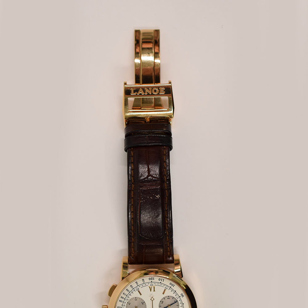 A. Lange & Söhne Datograph 39mm 403.032 – Silver Roman Dial