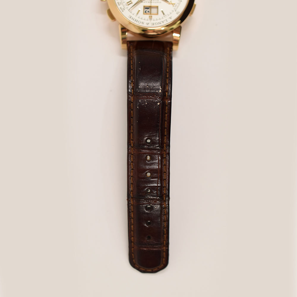 A. Lange & Söhne Datograph 39mm 403.032 – Silver Roman Dial