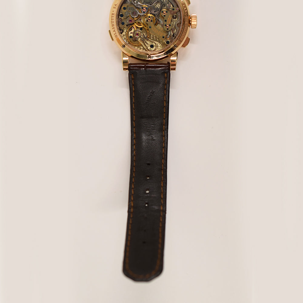 A. Lange & Söhne Datograph 39mm 403.032 – Silver Roman Dial