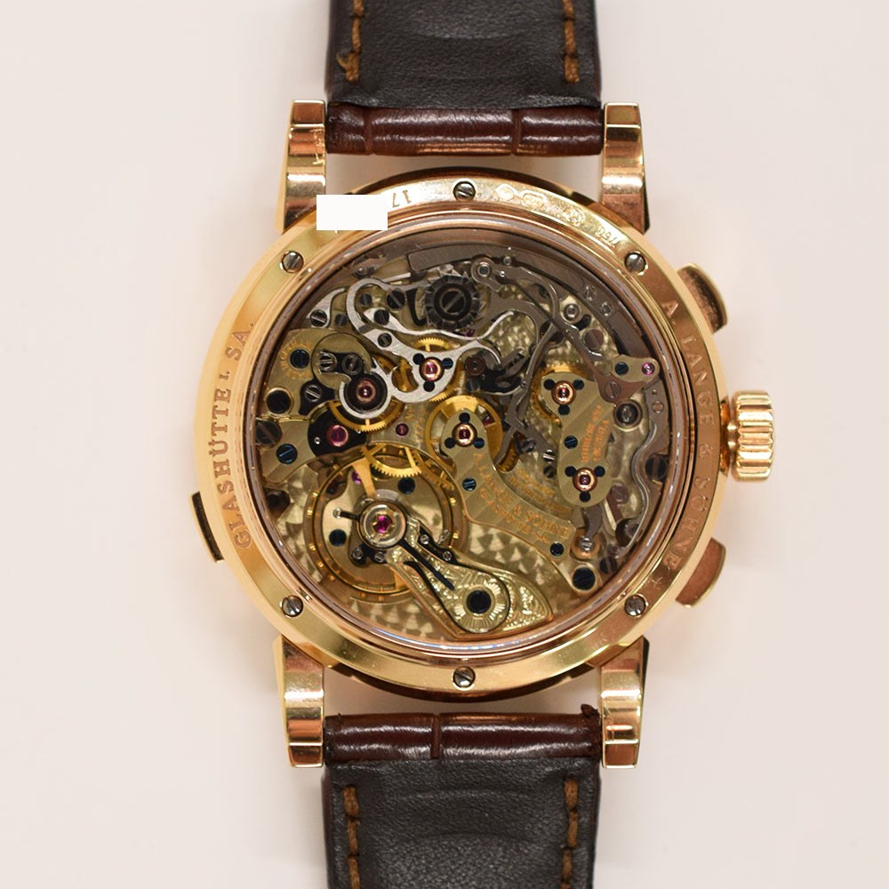 A. Lange & Söhne Datograph 39mm 403.032 – Silver Roman Dial