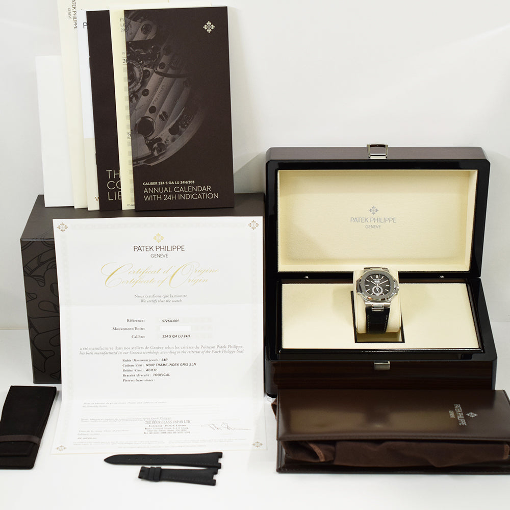 Patek Philippe Nautilus Annual Calendar 40.5mm 5726A-001 – Black Dial
