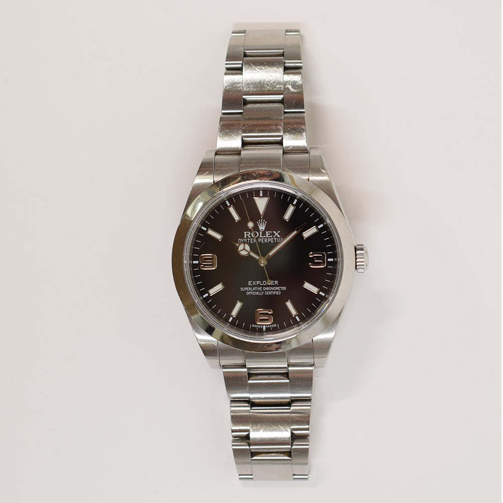 Rolex Explorer 39mm 214270 – Black Dial
