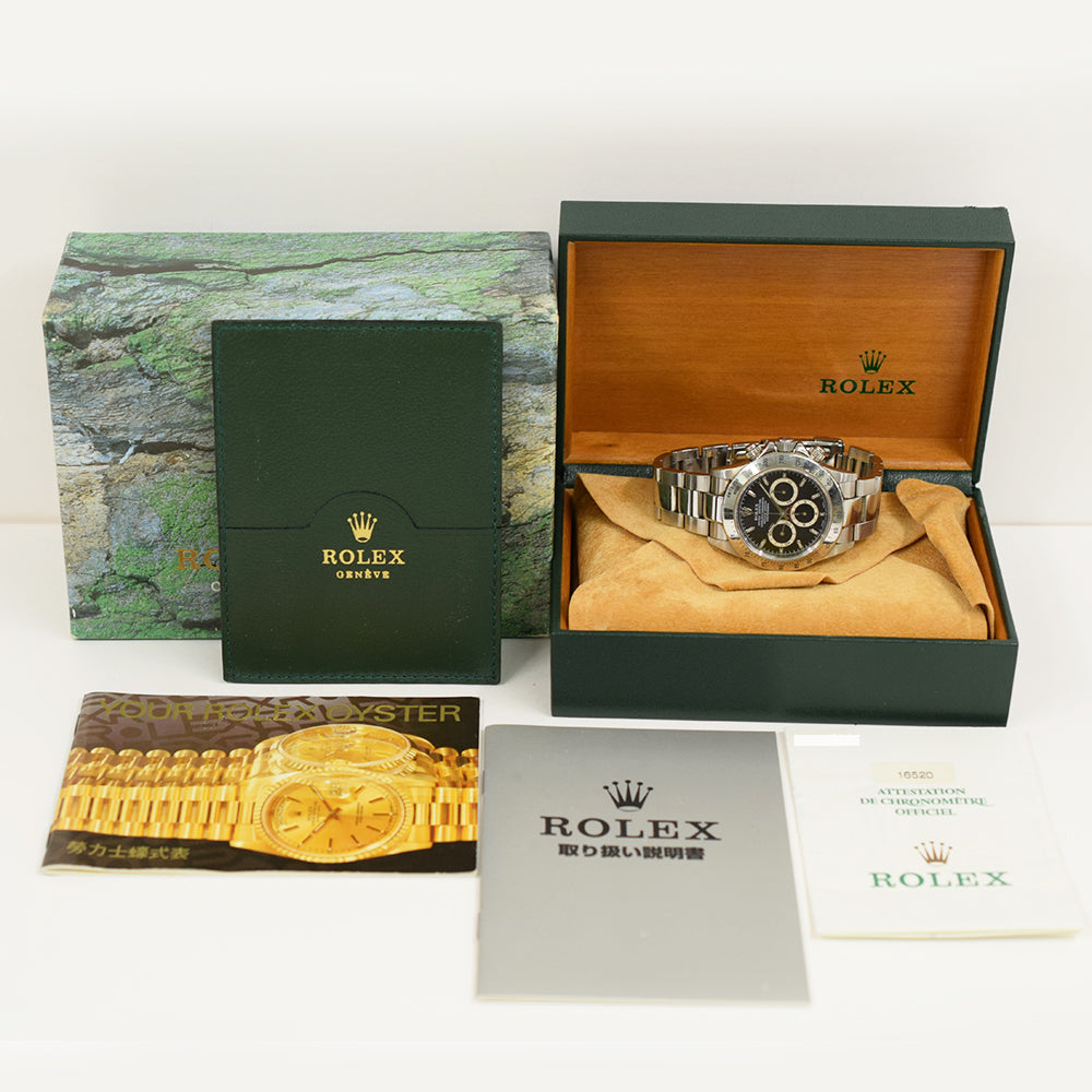 Rolex Daytona 40mm Steel 16520 – Black Dial