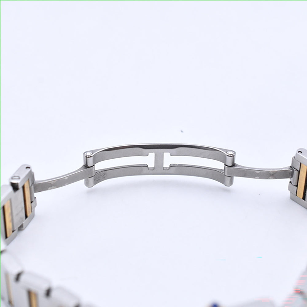 Cartier Tank Française Small Stainless Steel W51027Q4 – Pink MOP Roman Dial