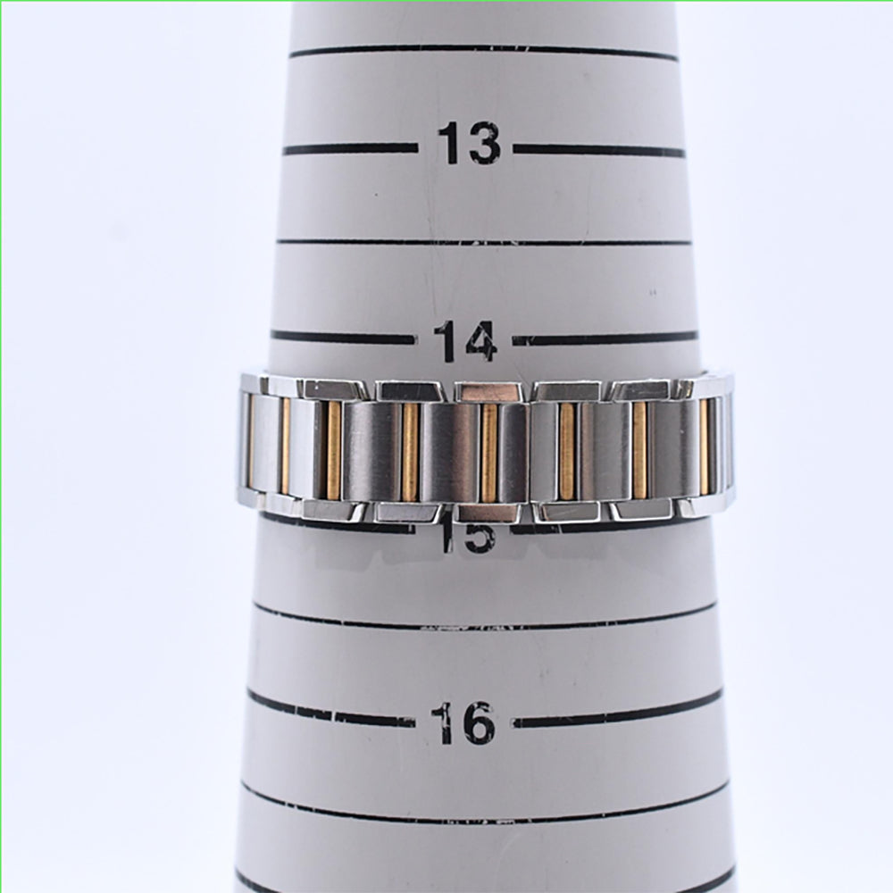 Cartier Tank Française Small Stainless Steel W51027Q4 – Pink MOP Roman Dial